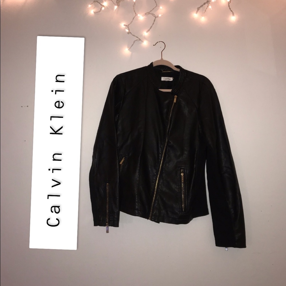 Calvin Klein Leather Jacket